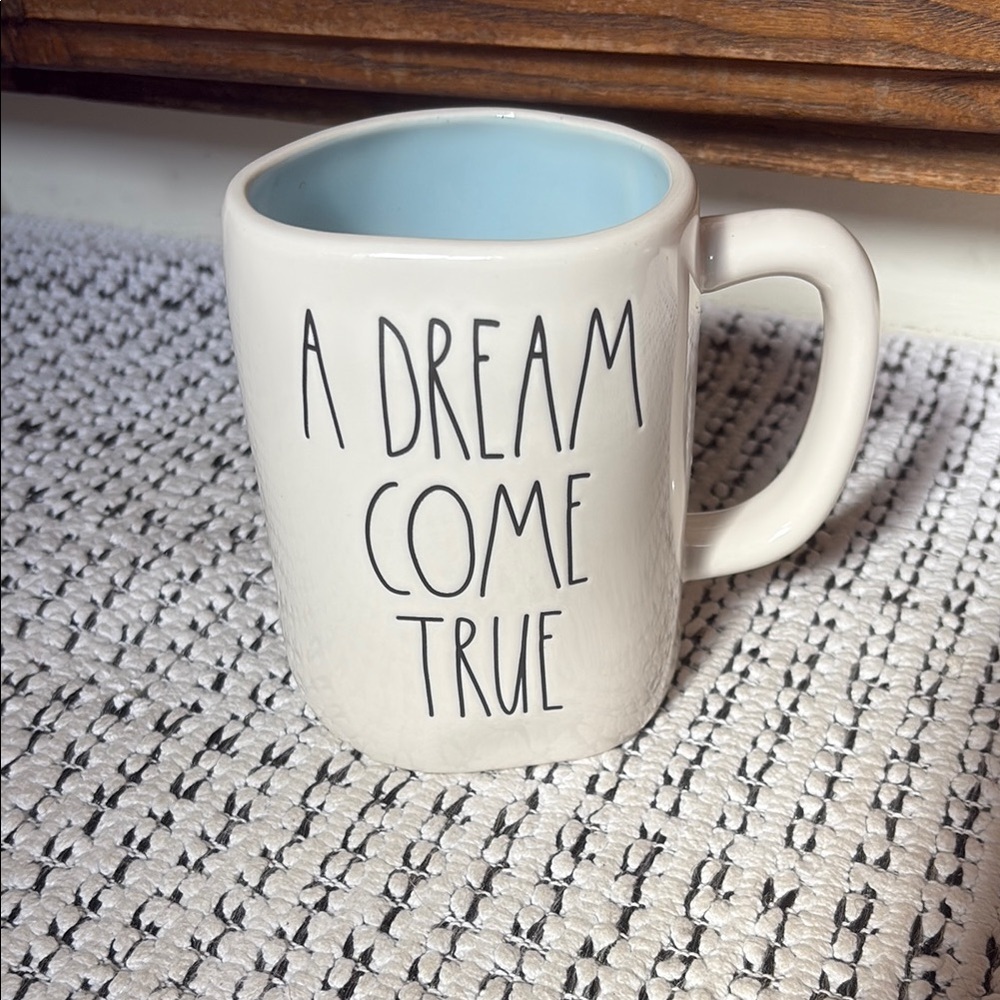Rae Dunn White and Blue Disney Mug